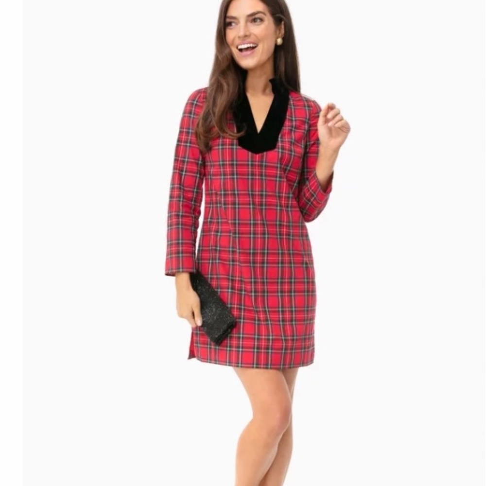 Sail to Sable red plaid dress - size XS - Retail $198 NWT